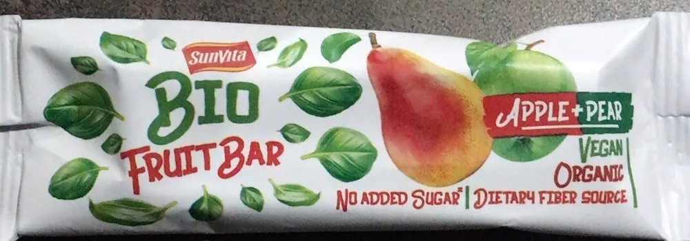 Bio FruitBar Apple+Pear