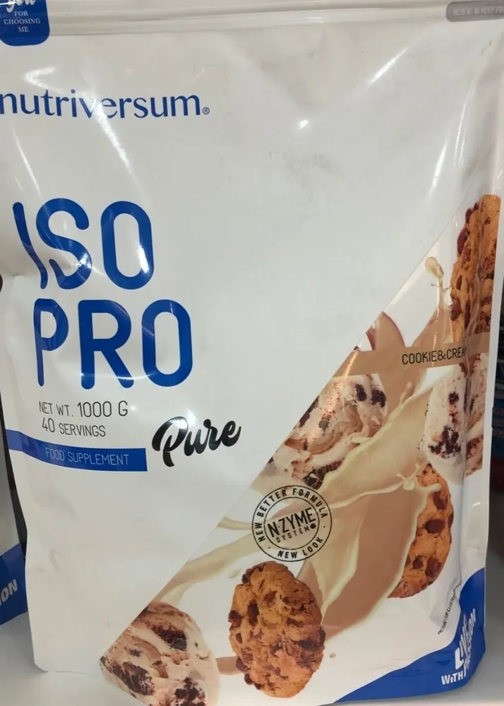 Iso pro pure cookies & cream