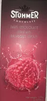 Dark Chocolate filled with raspberry cream