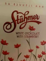 White Chocolate With Strawberry