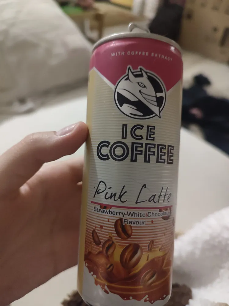Iced Latter Pink Coffee