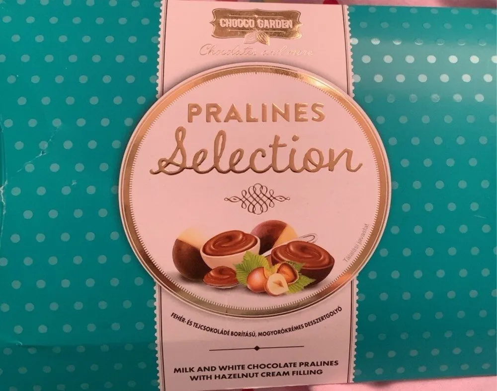Pralines selection