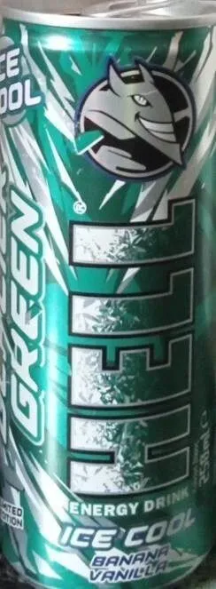 Energy Drink Hell Banana and Vanilla