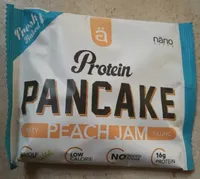 Protein pancake peach jam