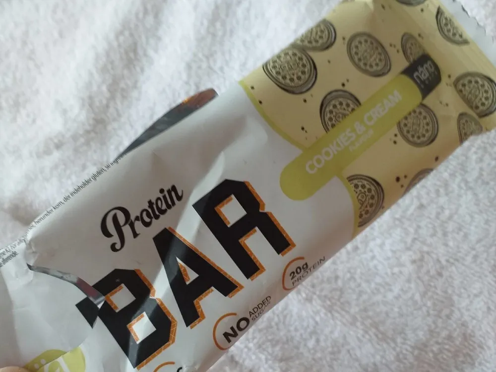 Protein Bar cookies and crem