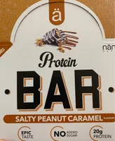 Protein bar salty peanut caramel
