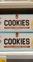 Cookies Coconut Caramel Peanut in White Chocolate