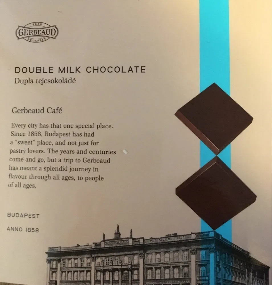 Double milk chocolate
