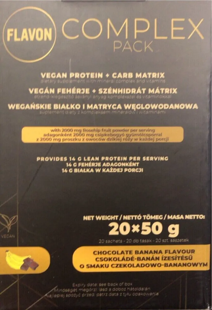 Complex Pack Chocolate-Banana Flavour