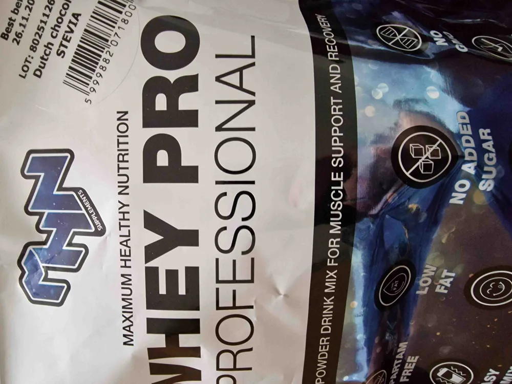 MHN Whey Pro Stevia Dutch Chocolate