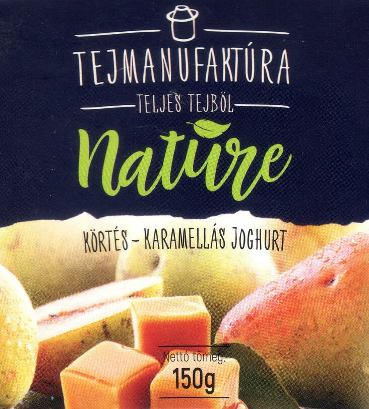 Tejmanufaktúra Nature körtés - karamellás joghurt