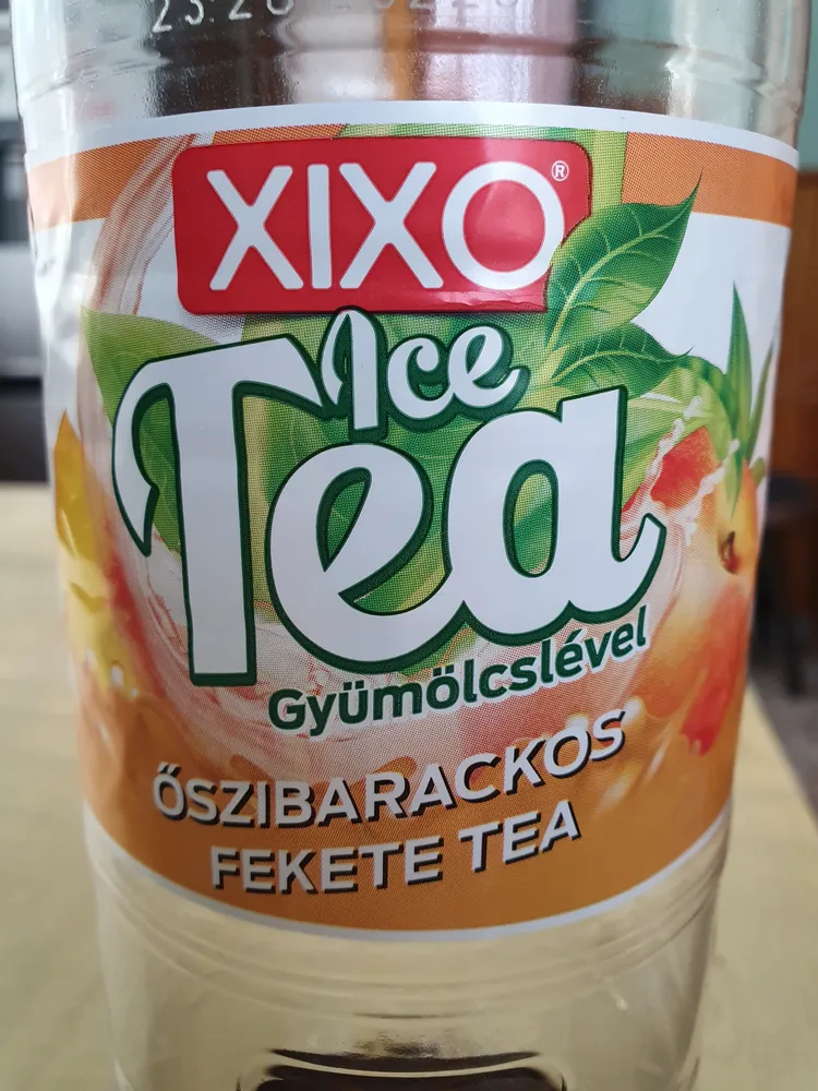 Xixo Ice Tea Őszibarackos fekete tea