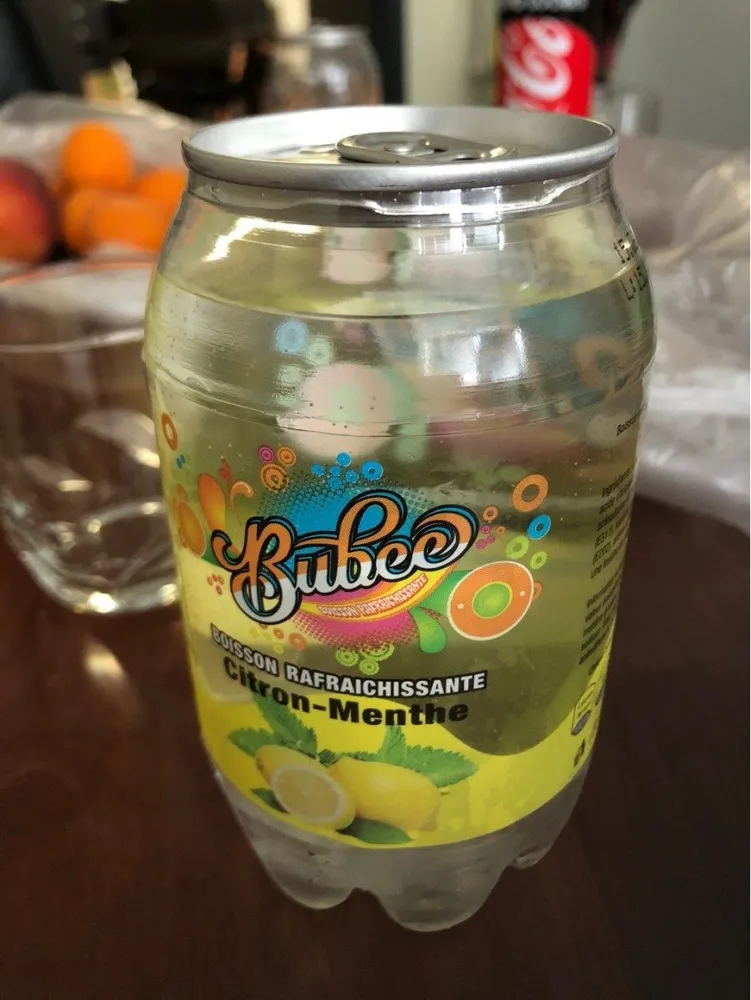 Boisson rafraichissante citron menthe