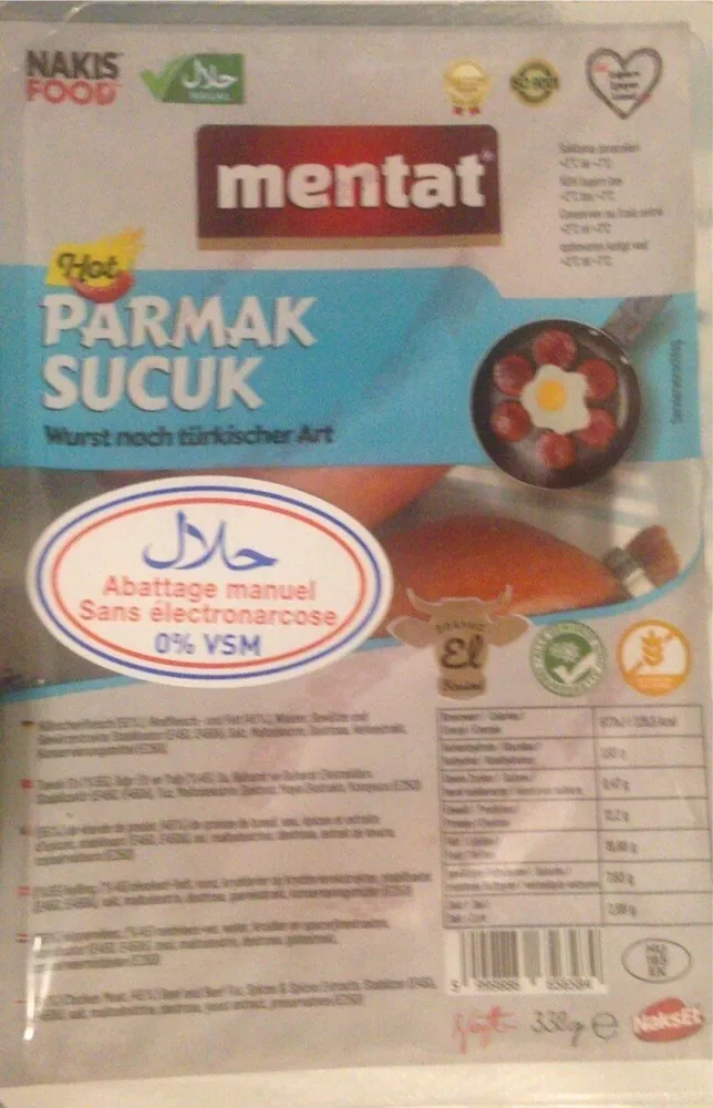 Parmak sucuk