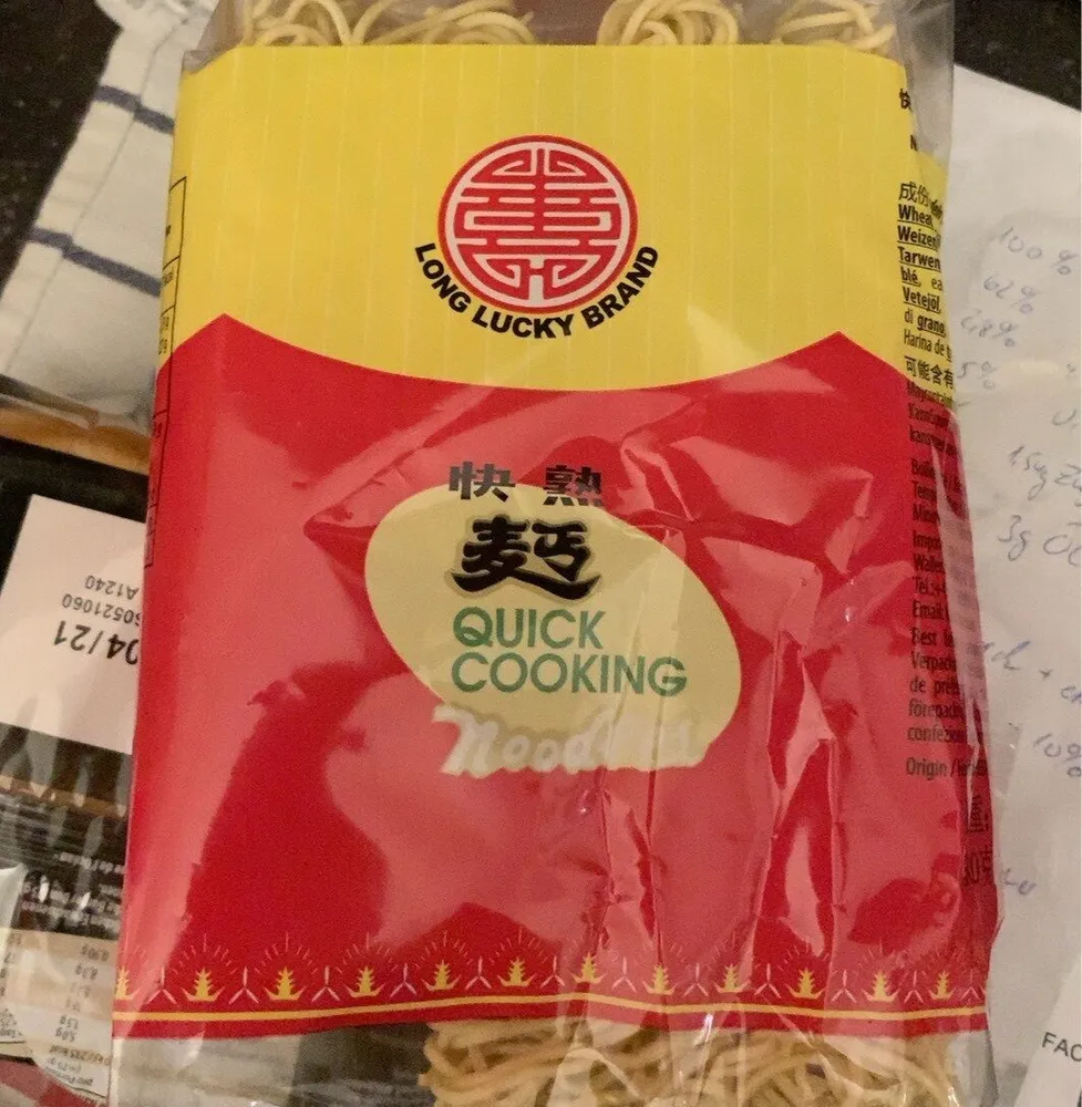 Quick cooking noodles