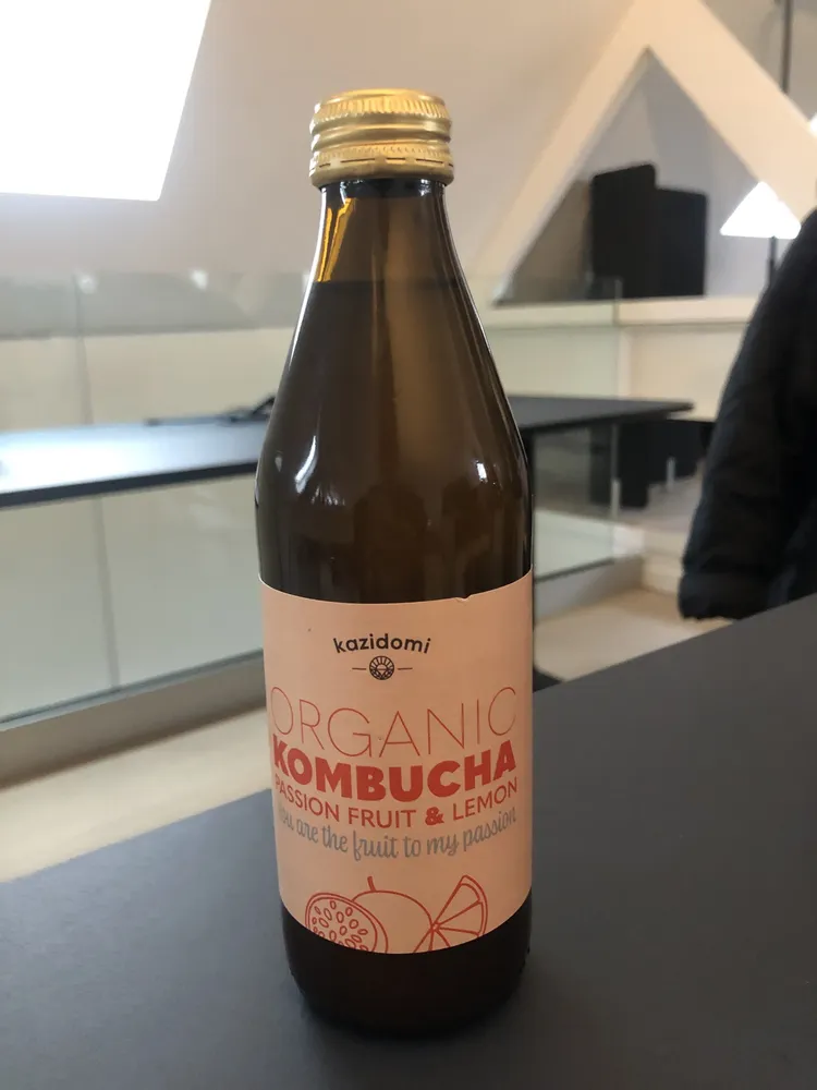 Kombucha Griottes & Menthe Bio