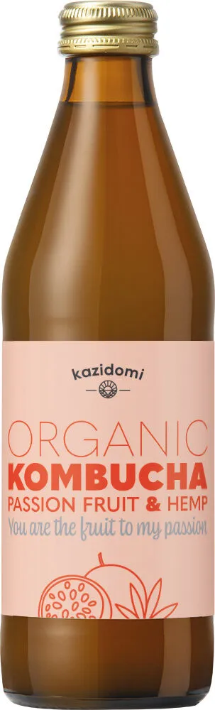 Kombucha Fruit de la Passion & Chanvre Bio