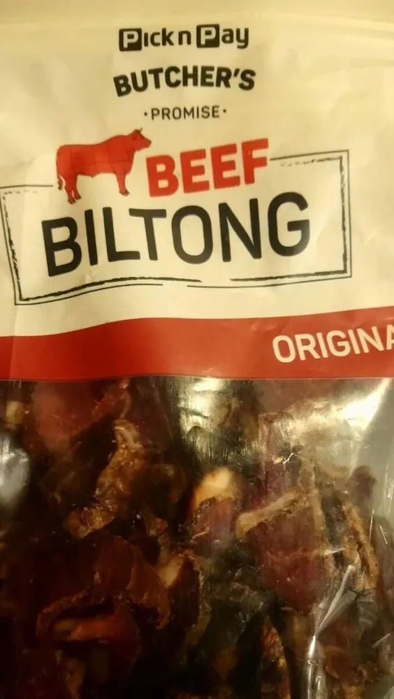 Beef biltong