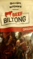 Beef biltong
