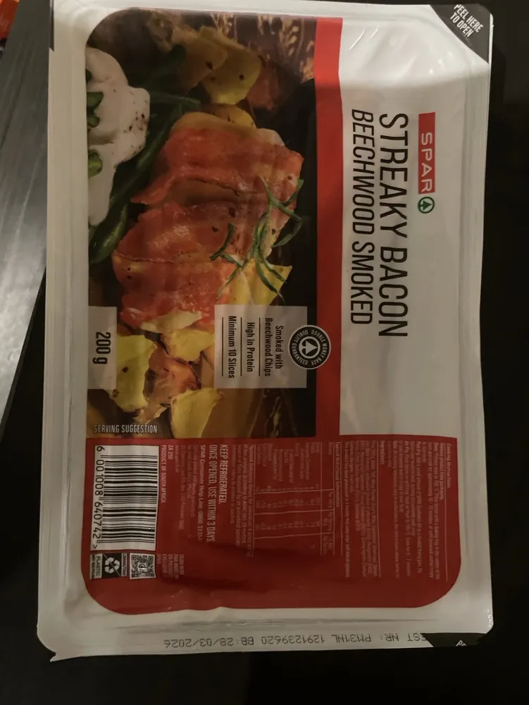 Streaky Bacon