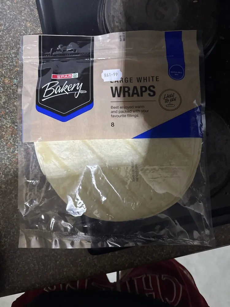 Large White Wrap