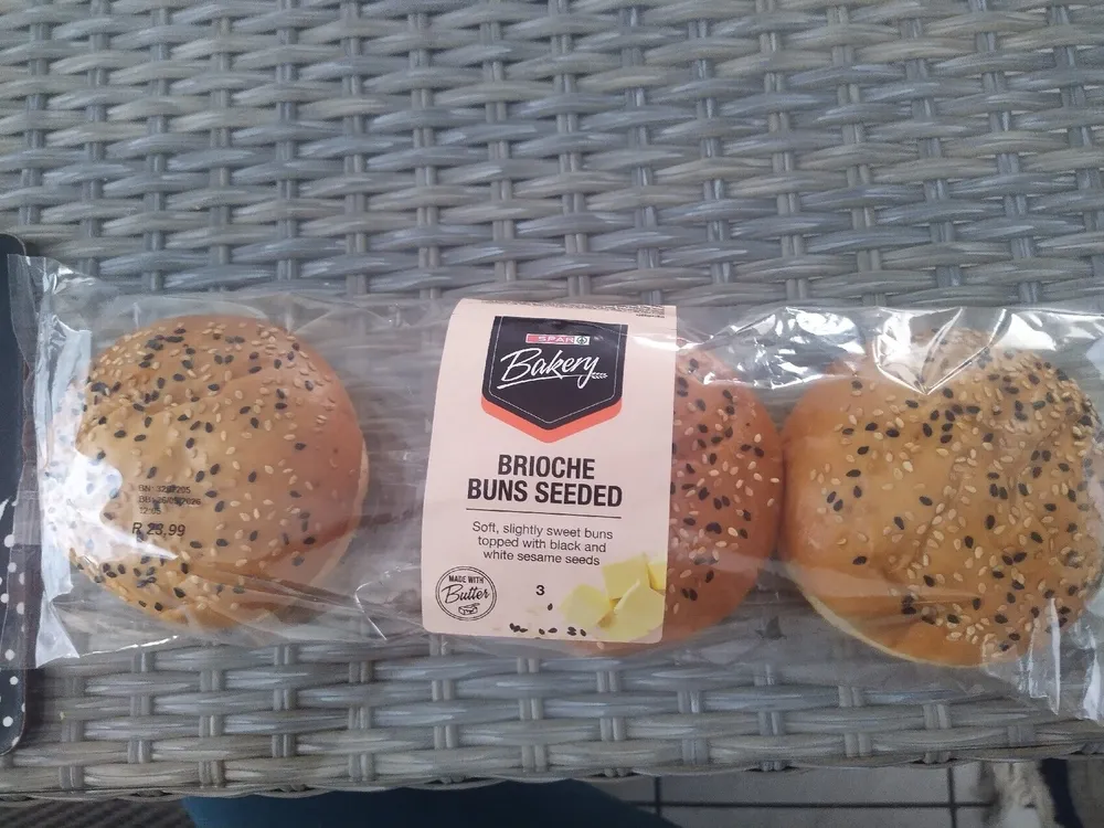 Brioche Buns Seeded