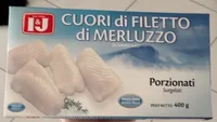 Cuori di filetto di merluzzo