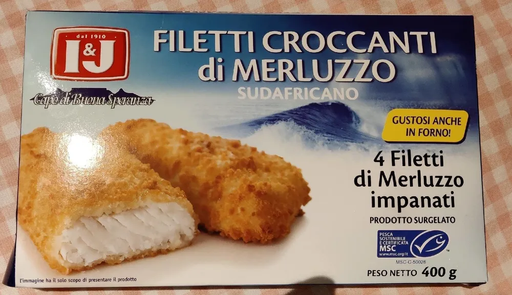 Filetti croccanti di merluzzo