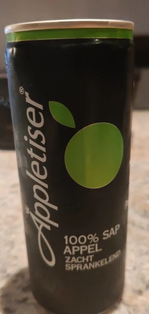 100% jus de pomme pétillan