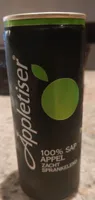 100% jus de pomme pétillan
