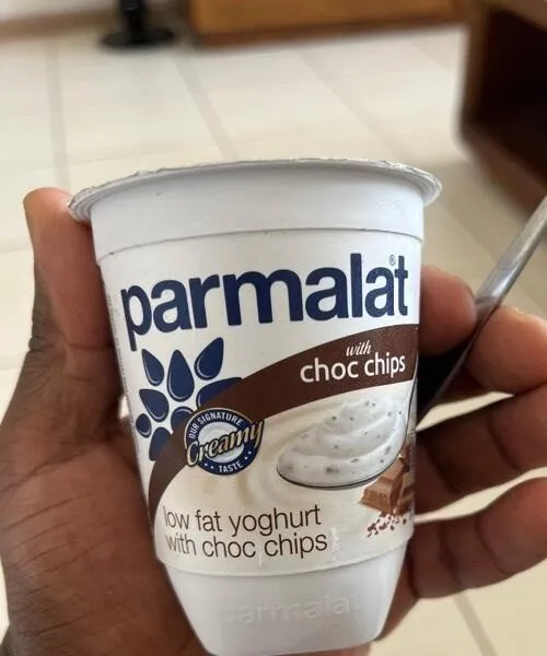 Low fat Yoghurt with choc chips