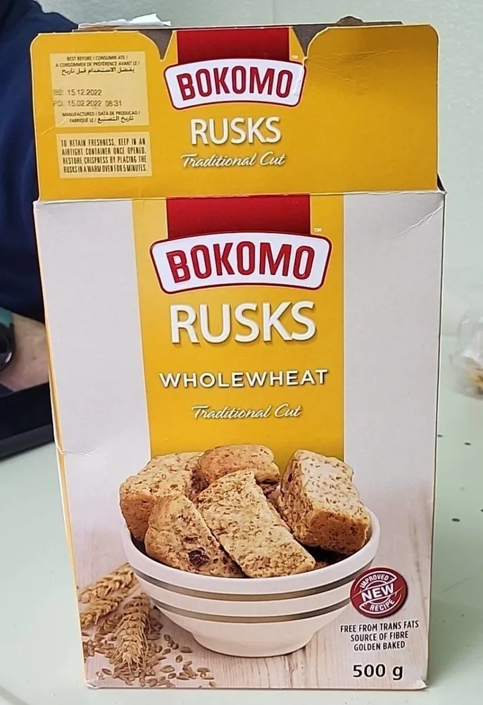 Rusks wholewheat