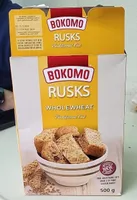 Rusks wholewheat