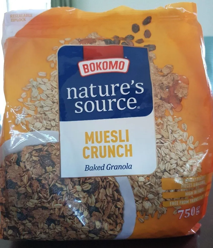 Natures Source Muesli Crunch 750 GR