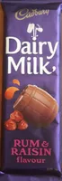 Dairy Milk Rum&Raisin