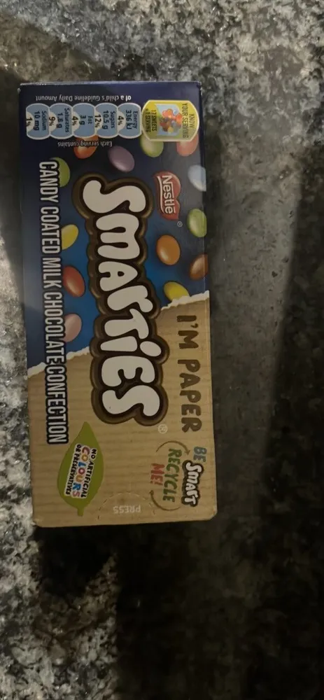 Candy Coated Milk Chocolate Confection