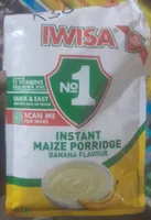 Instant maize porridge