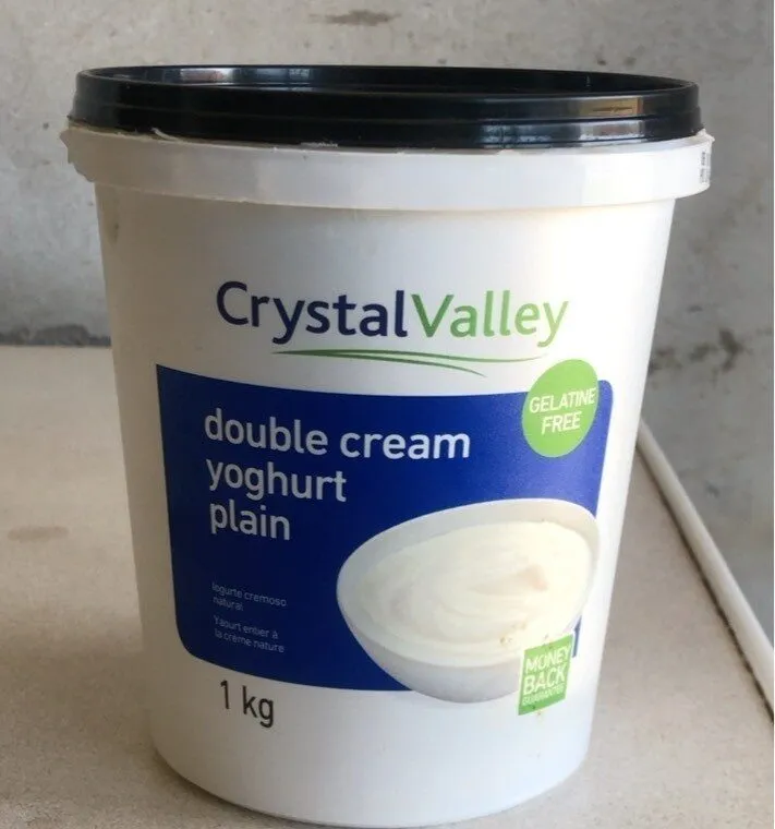 Crystal Valley Double Cream Yogurt