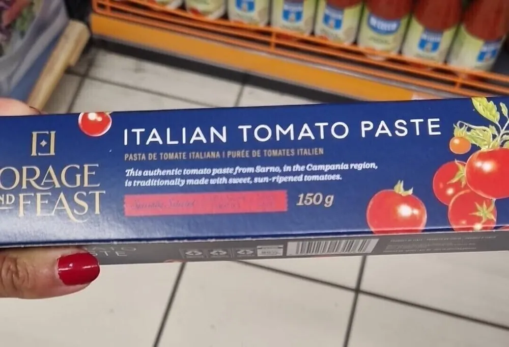 Italien tomate paste