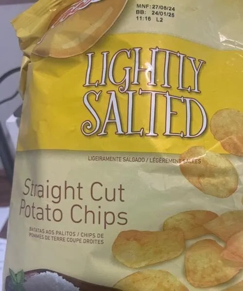 Straight Cut Potato Chips