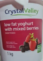 low fat yoghurt with mixed berries