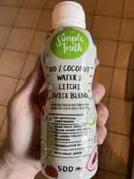 100% Coconut Water And Litchi Juice Blend