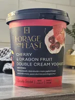 Cherry & Dragon Fruit Double Cream Yogurt