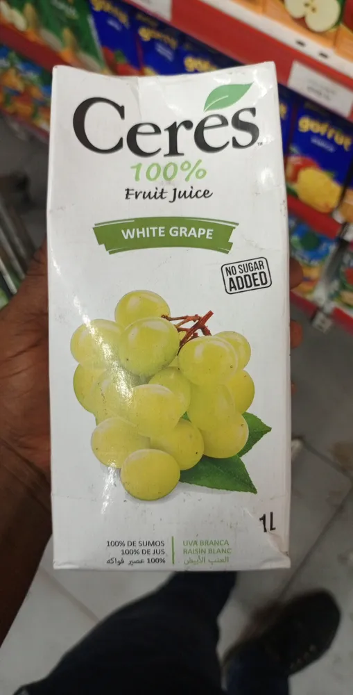 Ceres White Grape (hanepoot) 100% Fruit Juice