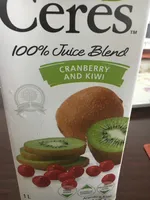 Ceres Cranberry And Kiwi 100% Fruit Juice