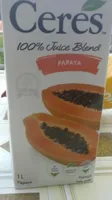 Ceres Papaya 100% Fruit Juice - 1000ml