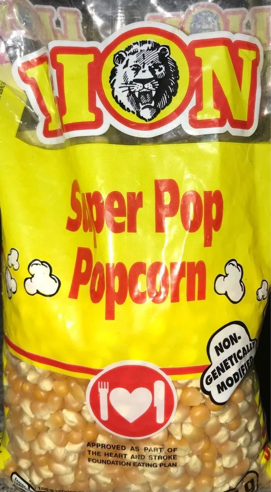 Lion Superpop Popcorn Kernels Plastic Packet