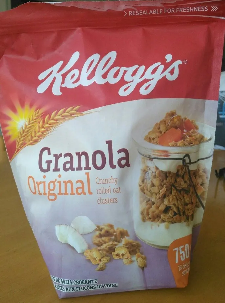 Granola Original - Crunchy rolled oat clusters
