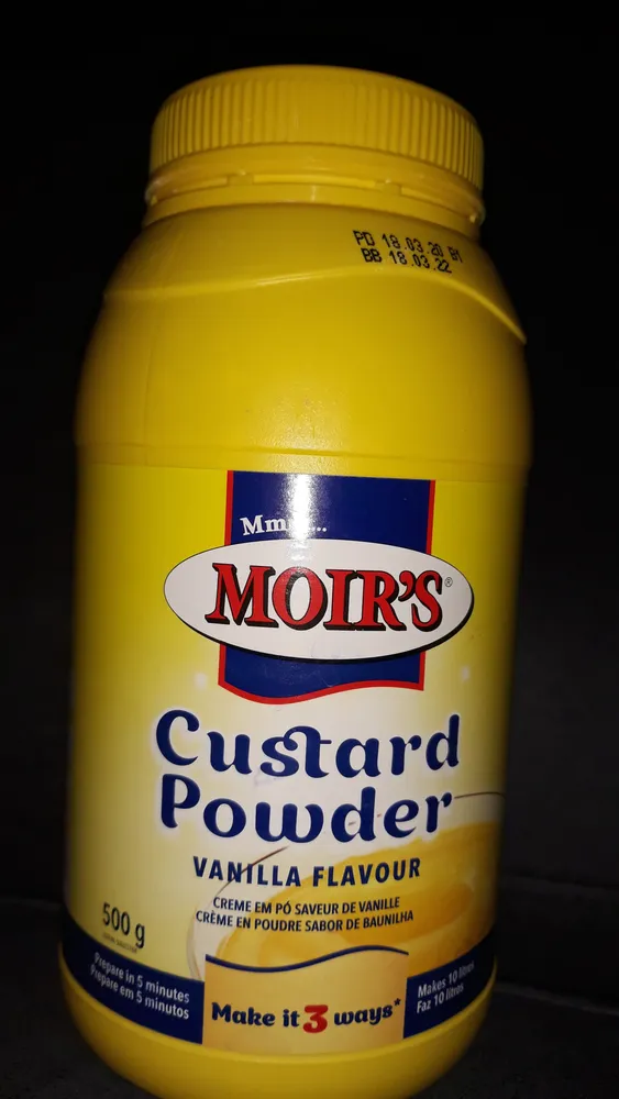 Moirs Vanilla Custard Powder 500 GR