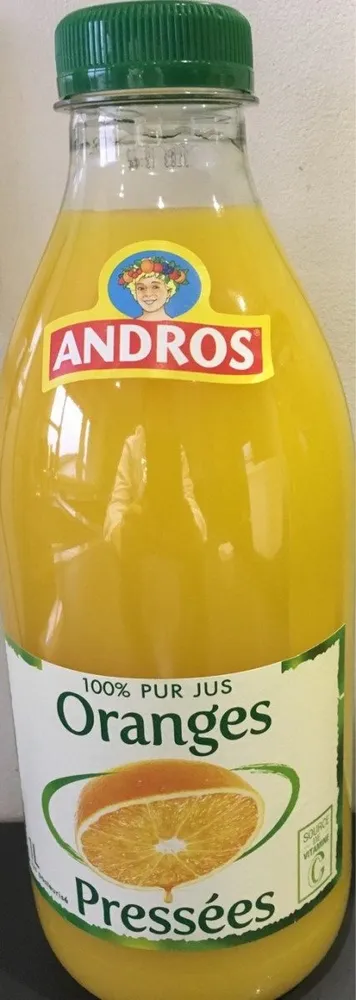 100% pur jus orange pressée